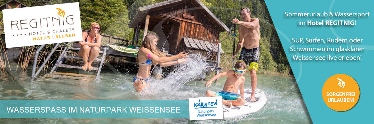 Hotel Regitnig - Sommerurlaub Babyhotel Weissensee Kärnten