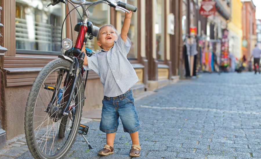 radfahren baby