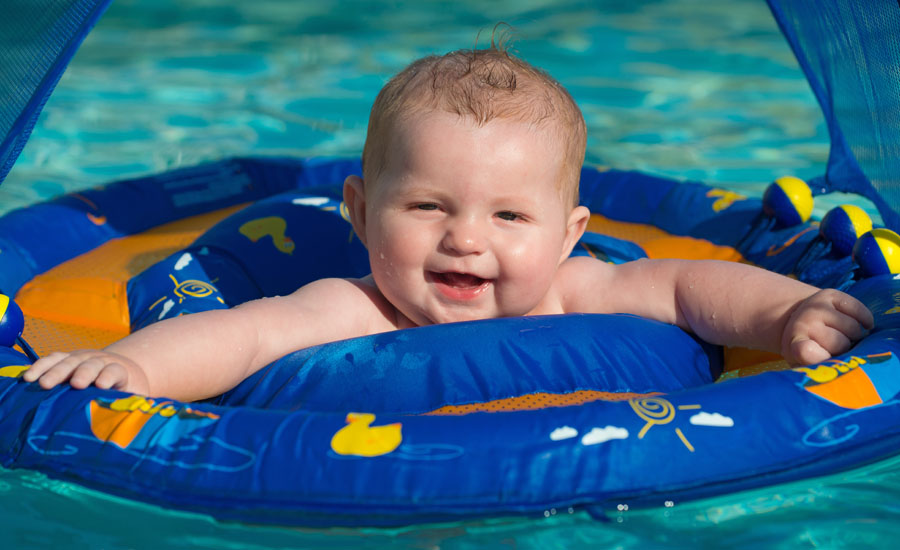 Schwimmhilfen für das Baby